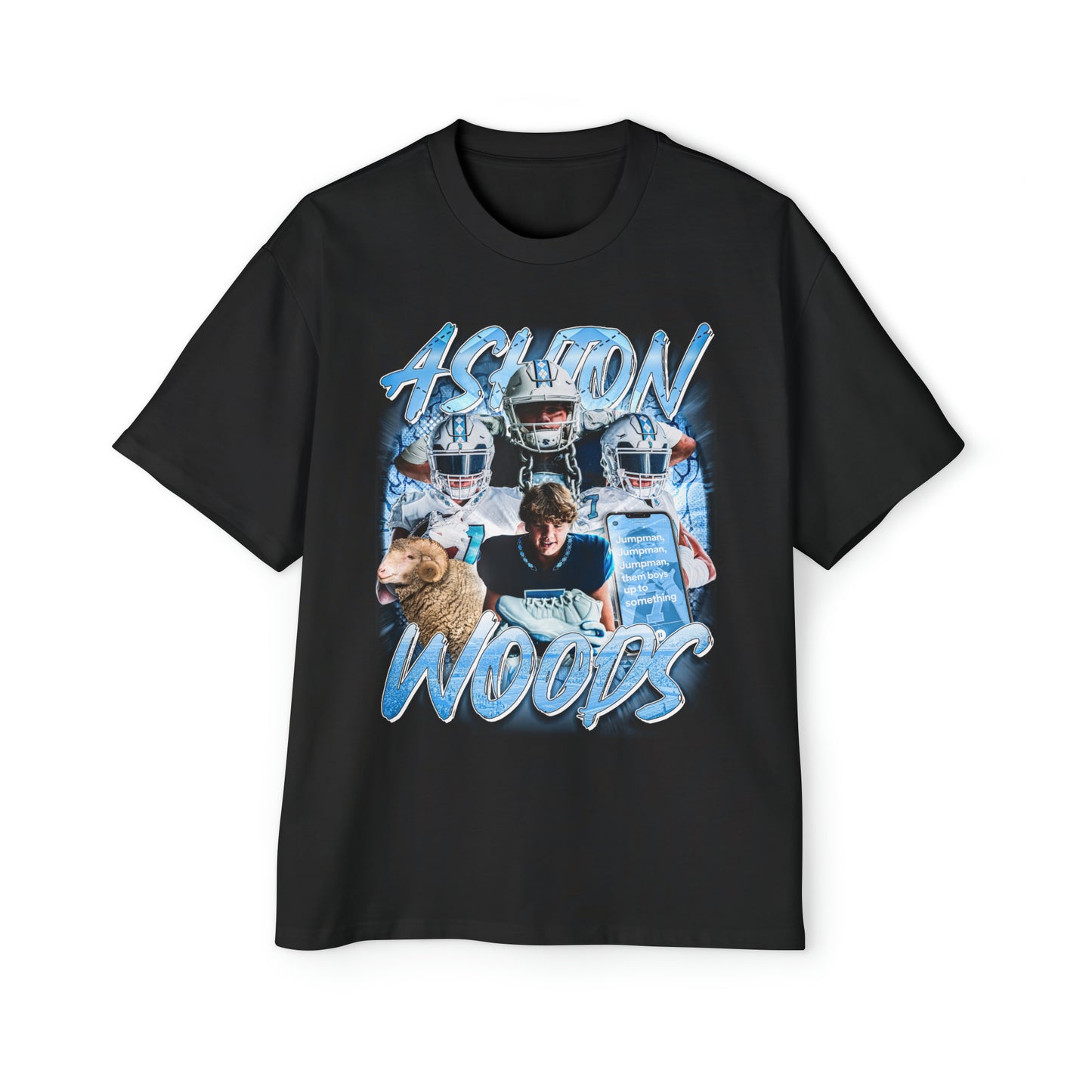 ASHTON WOODS OVERSIZED PREMIUM VINTAGE TEE