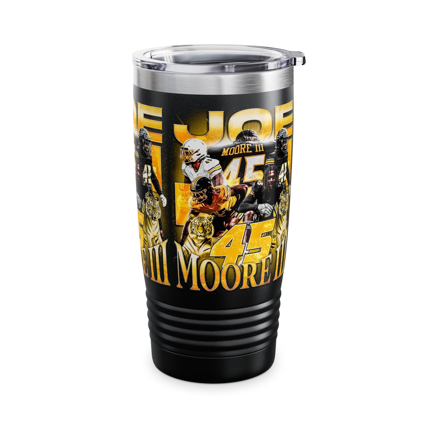 JOE MOORE STAINLESS STEEL TUMBLER