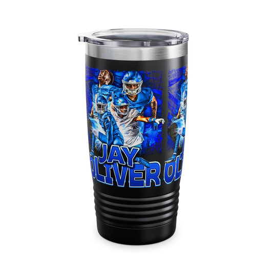 JAY OLIVER STAINLESS STEEL TUMBLER
