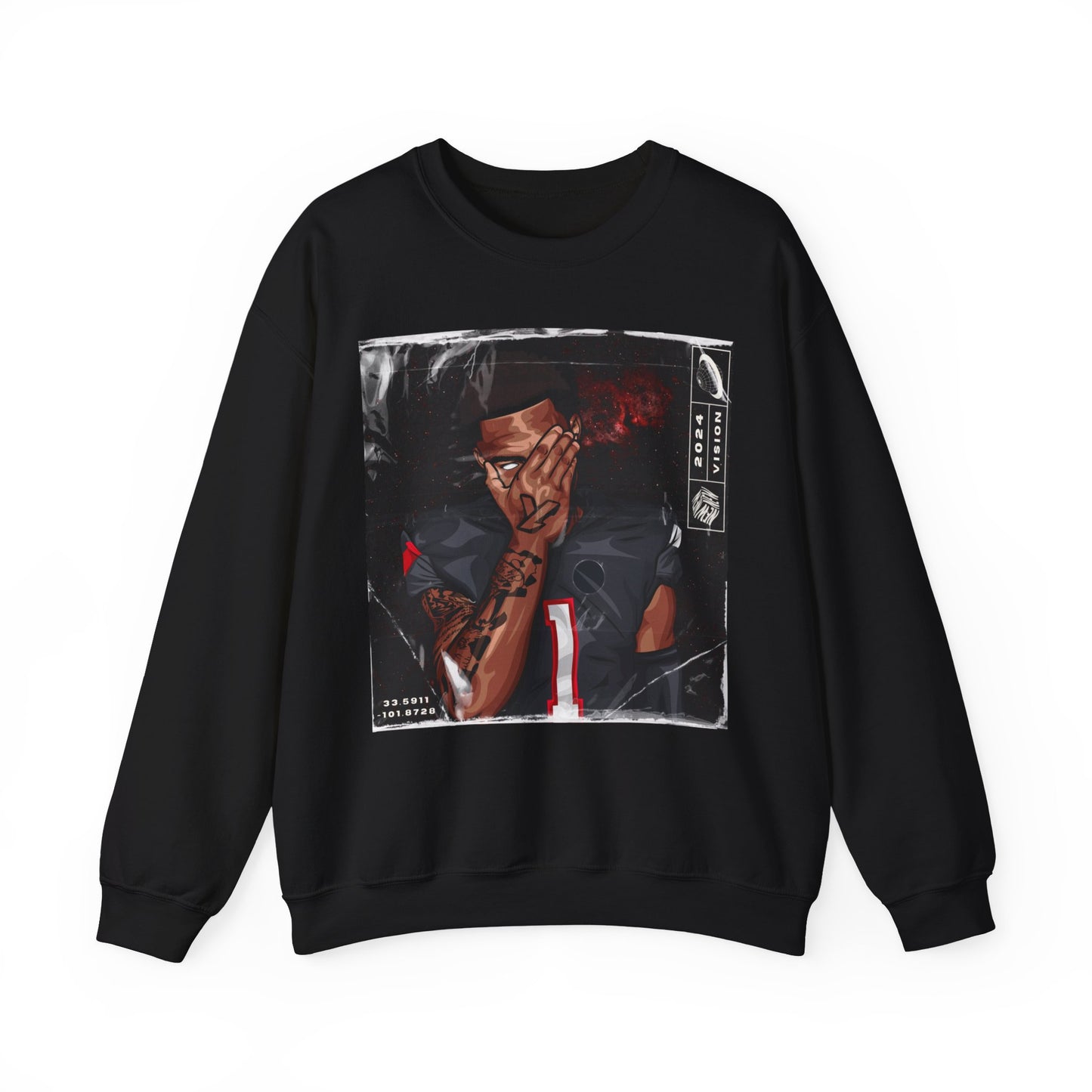 MICAH HUDSON "ALBUM COVER" CREWNECK