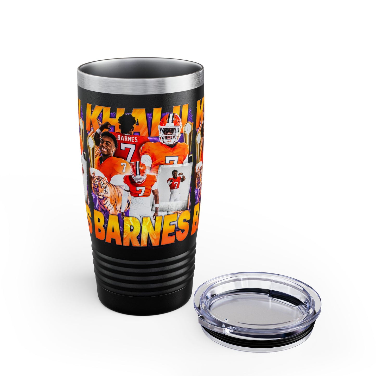 KHALIL BARNES STAINLESS STEEL TUMBLER