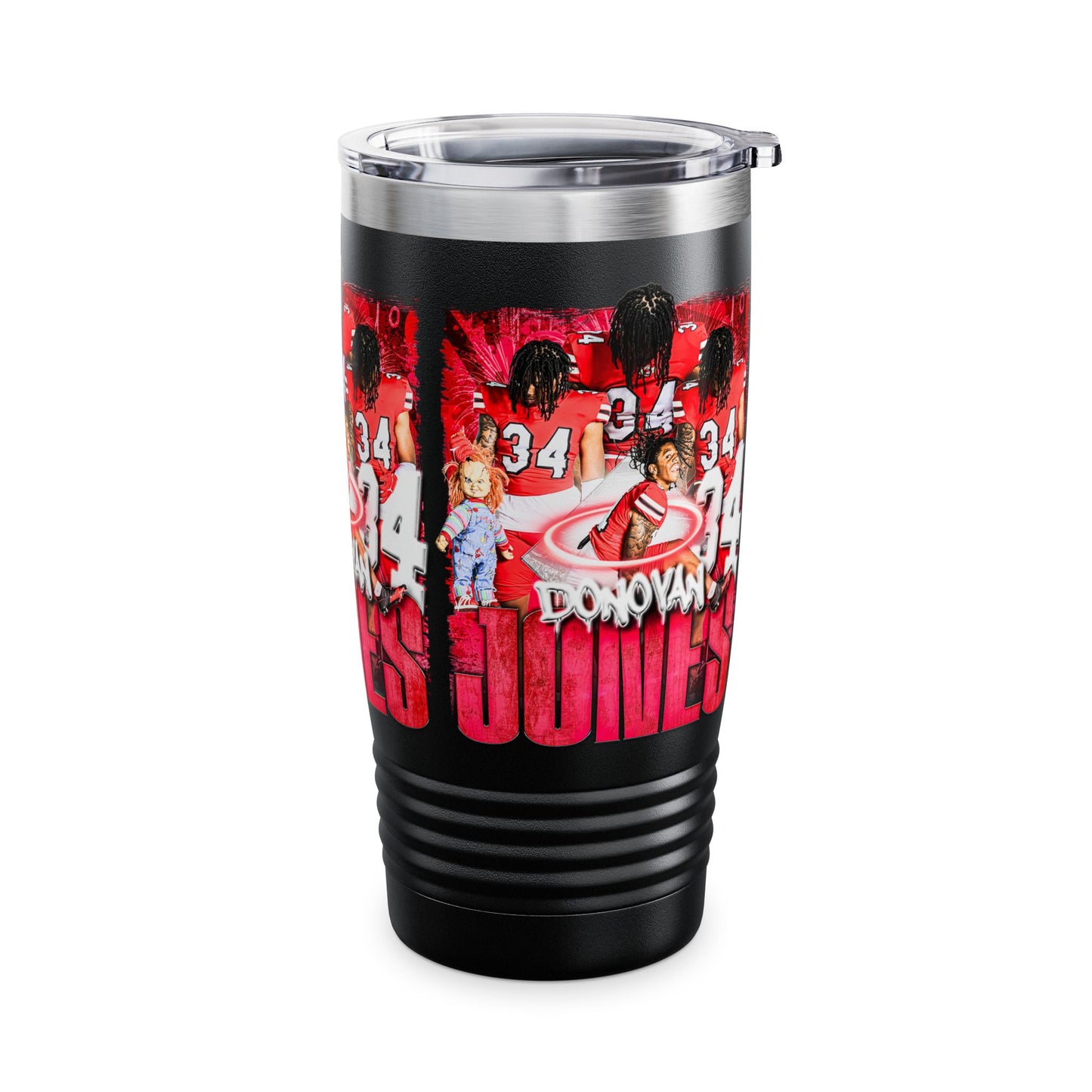 DONOVAN JONES STAINLESS STEEL TUMBLER