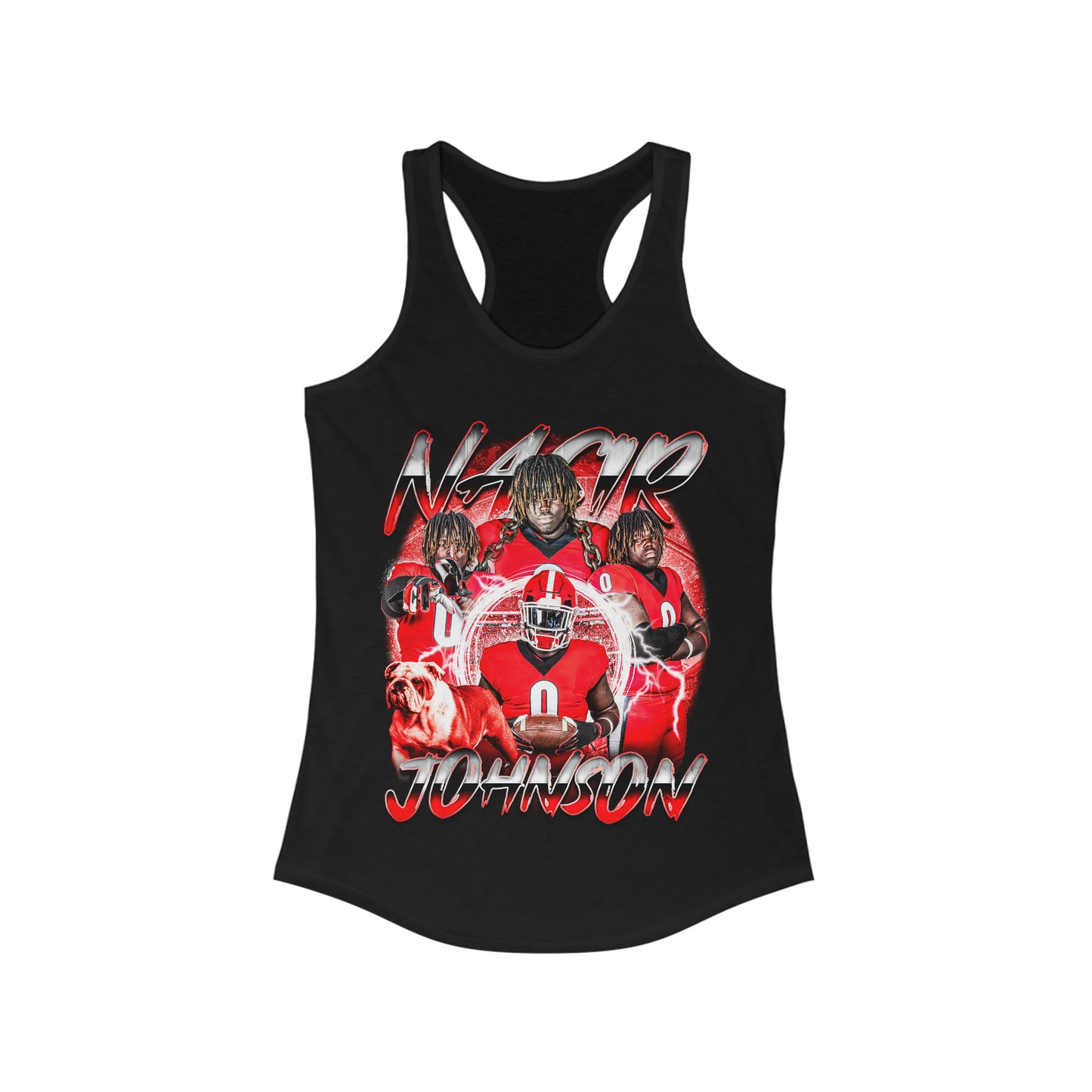 NASIR JOHNSON VINTAGE WOMEN'S TANK TOP