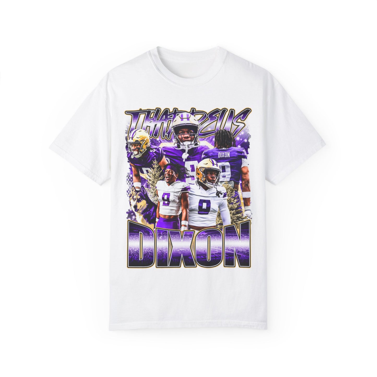 DIXON ICY WHITE HEAVYWEIGHT PREMIUM VINTAGE TEE