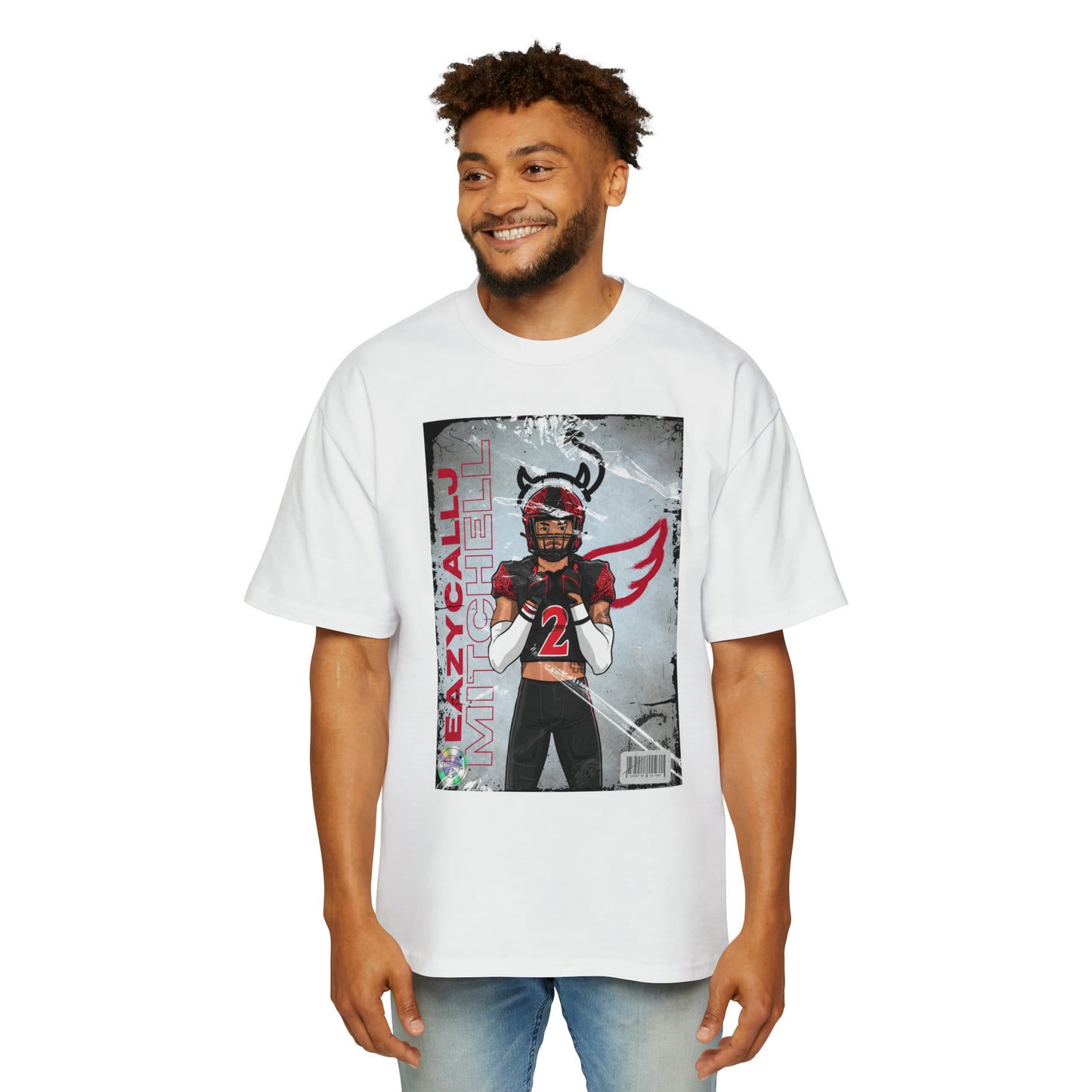 EAZYCALLJ OVERSIZED PREMIUM "ALBUM COVER" TEE