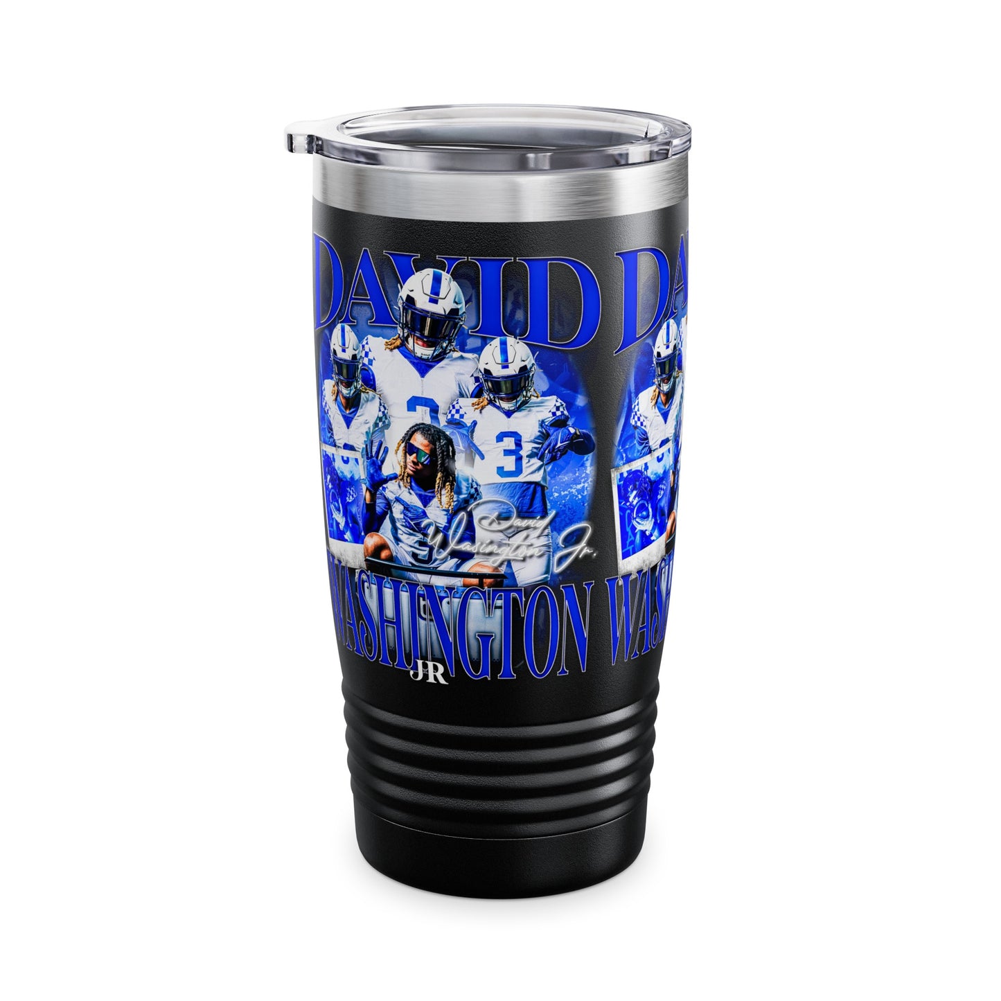 DAVID WASHINGTON STAINLESS STEEL TUMBLER