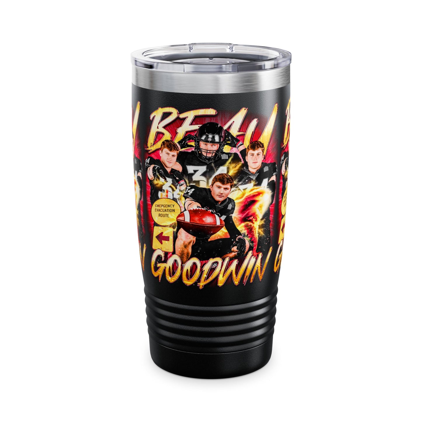 BEAU GOODWIN STAINLESS STEEL TUMBLER