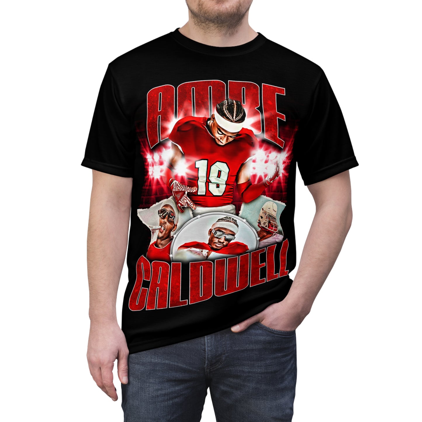 AMBE' CALDWELL LOUD VINTAGE TEE