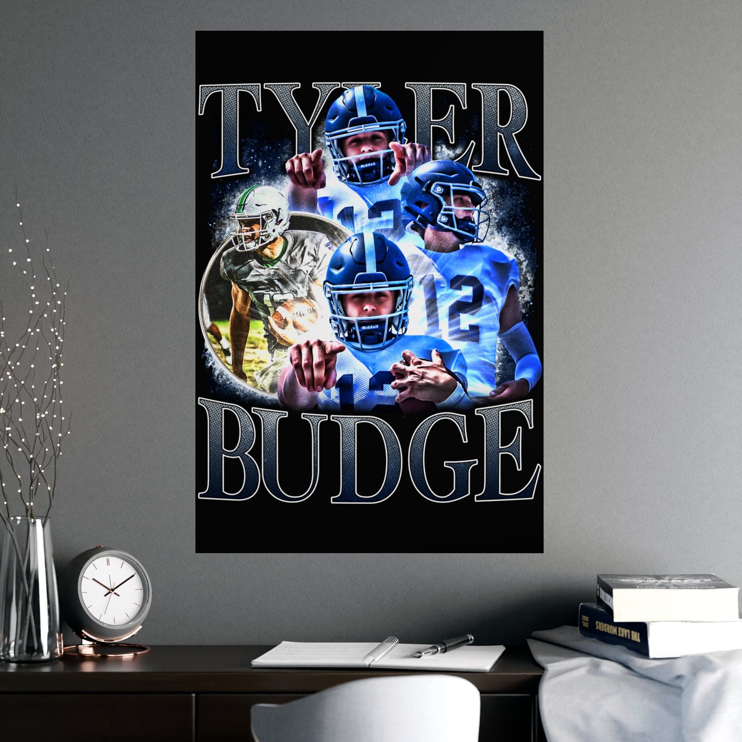 BUDGE 24"x36" POSTER