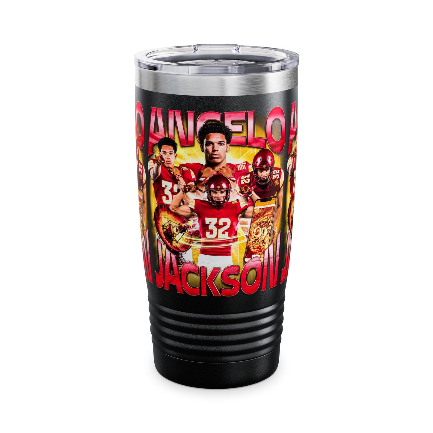 ANGELO JACKSON STAINLESS STEEL TUMBLER