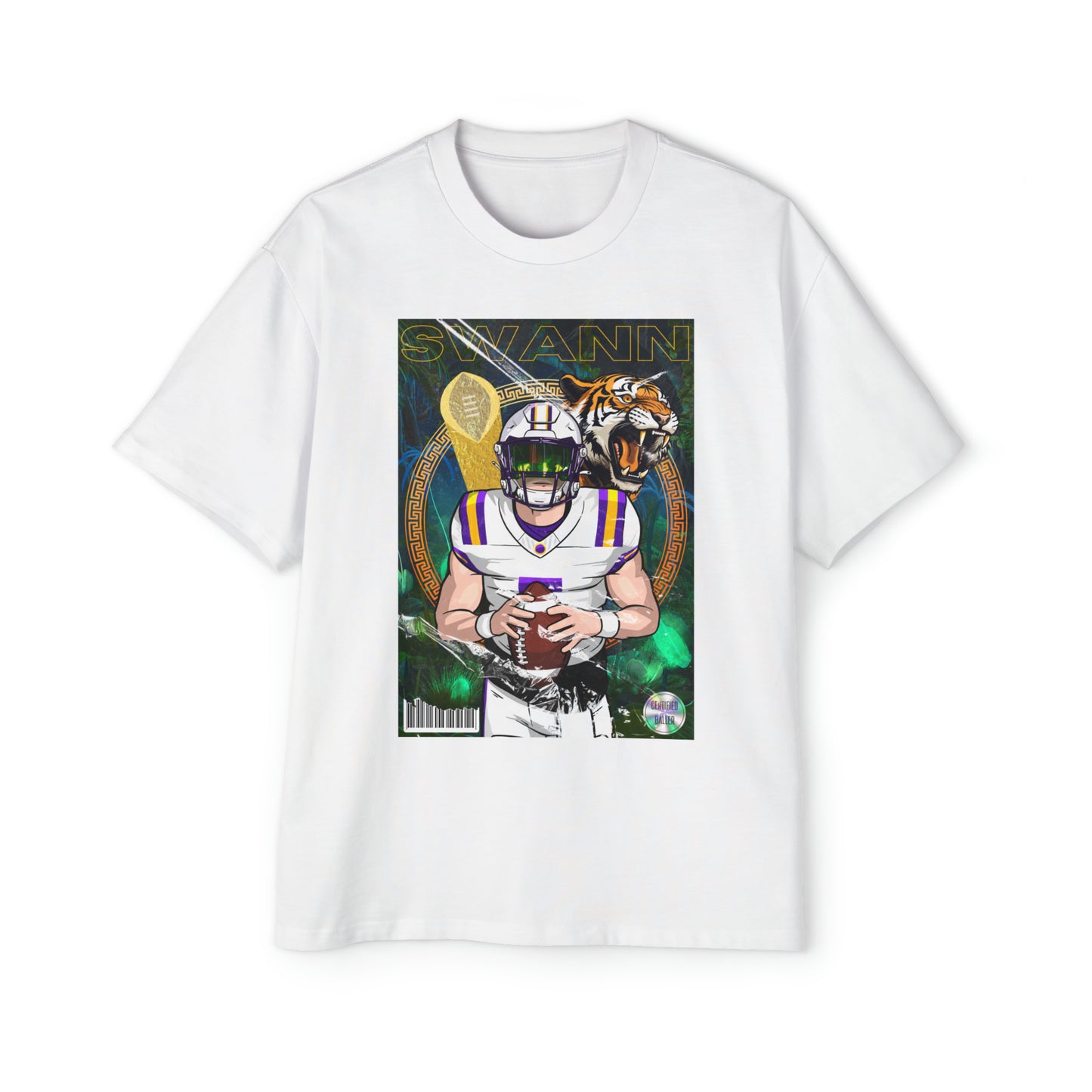 SWANN OVERSIZED PREMIUM "ALBUM COVER" TEE