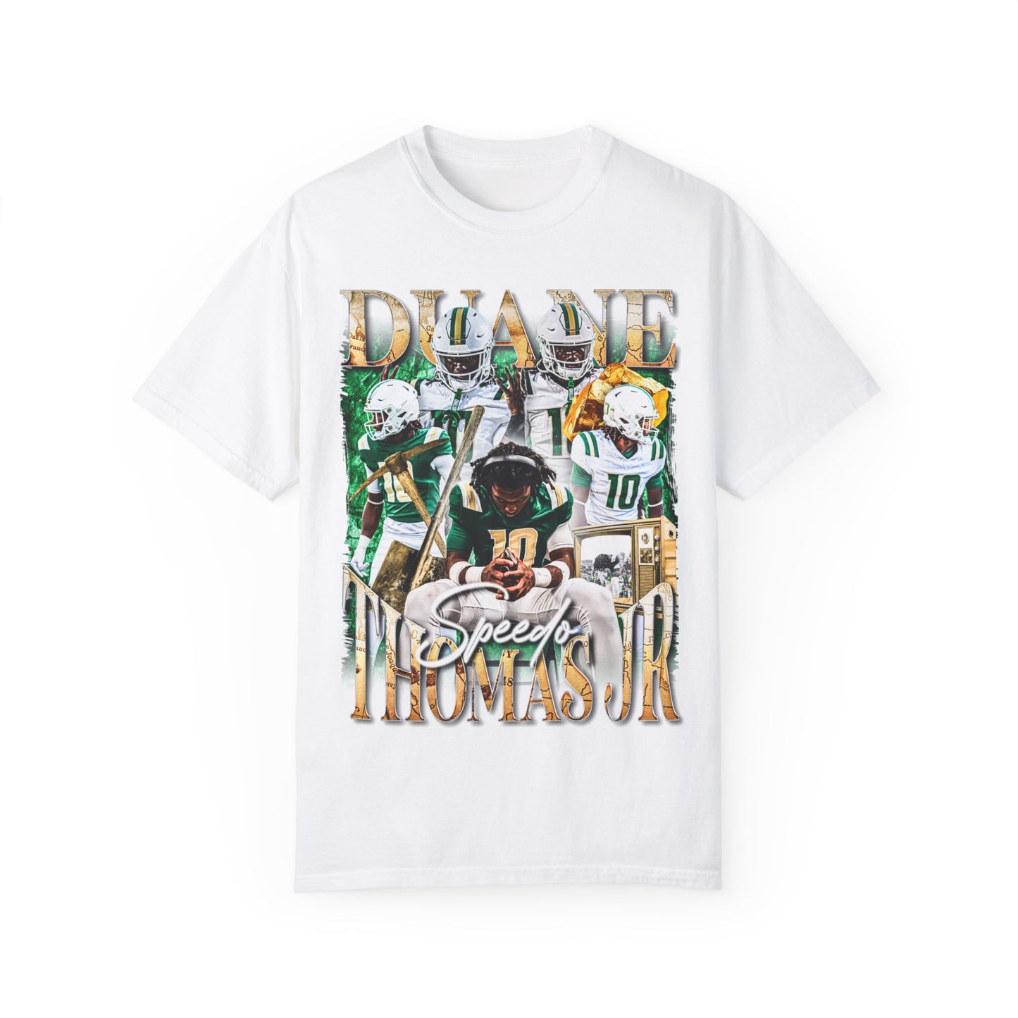 DUANE THOMAS JR. ICY WHITE HEAVYWEIGHT PREMIUM VINTAGE TEE