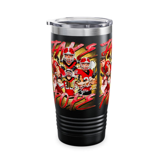 JAKE POPE STAINLESS STEEL TUMBLER