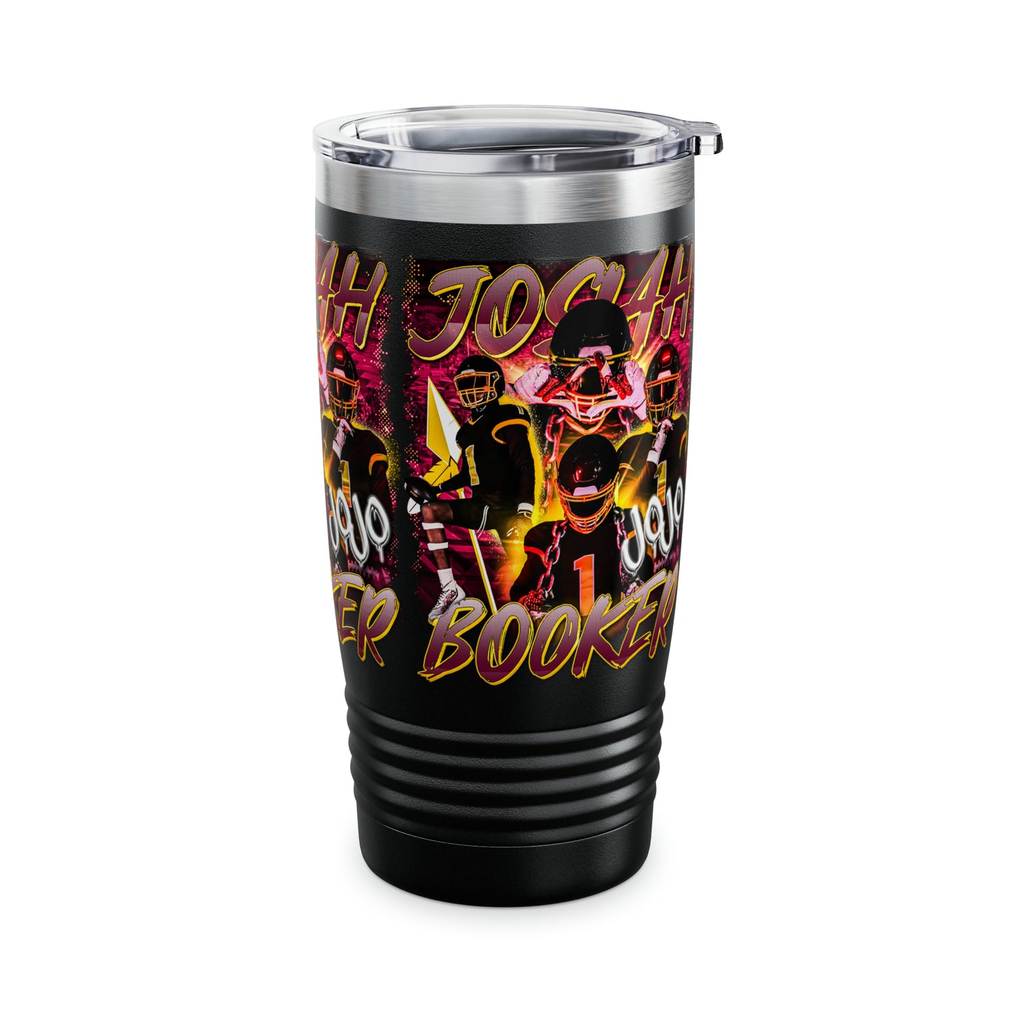 JOSIAH BOOKER STAINLESS STEEL TUMBLER