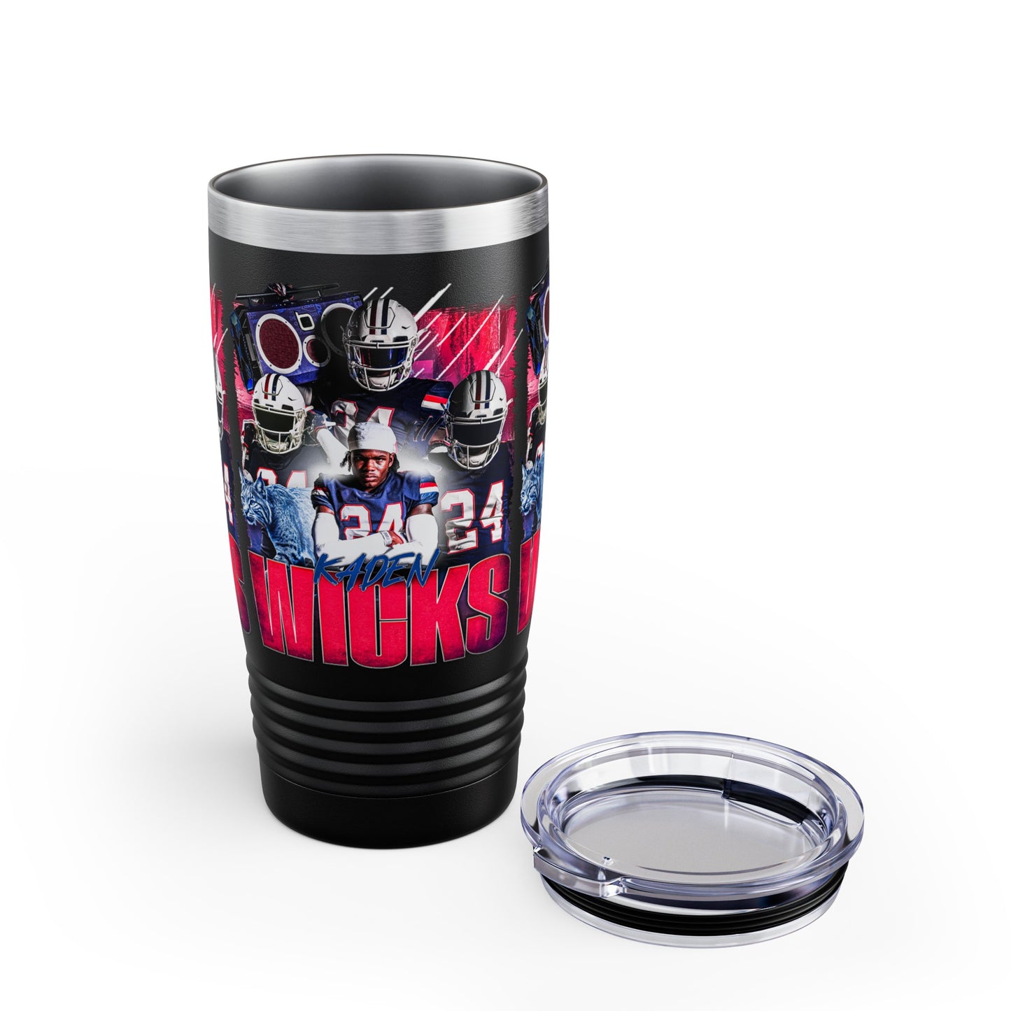 KADEN WICKS STAINLESS STEEL TUMBLER