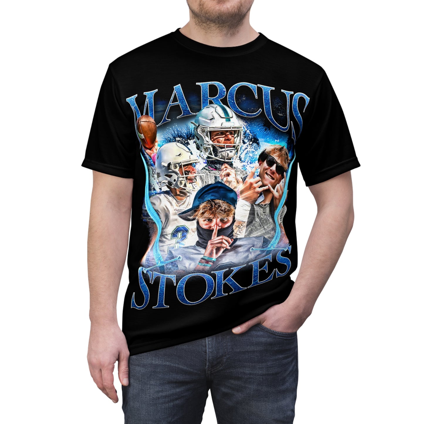 MARCUS STOKES LOUD VINTAGE TEE