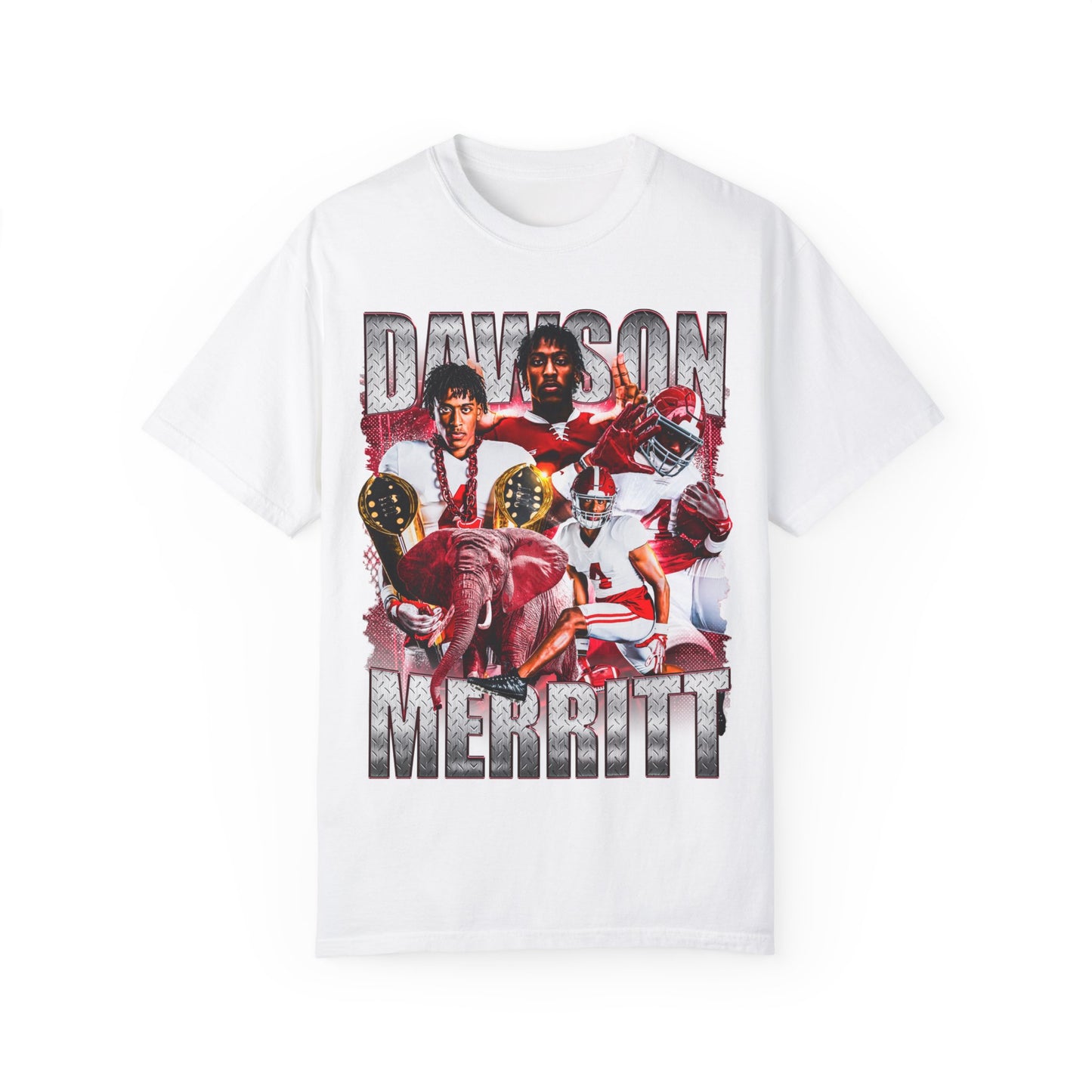 MERRITT ICY WHITE HEAVYWEIGHT PREMIUM VINTAGE TEE