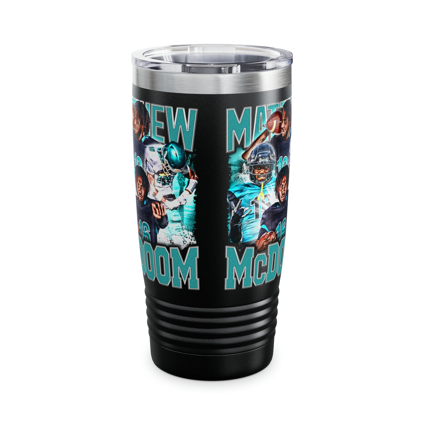 MCDOOM STAINLESS STEEL TUMBLER