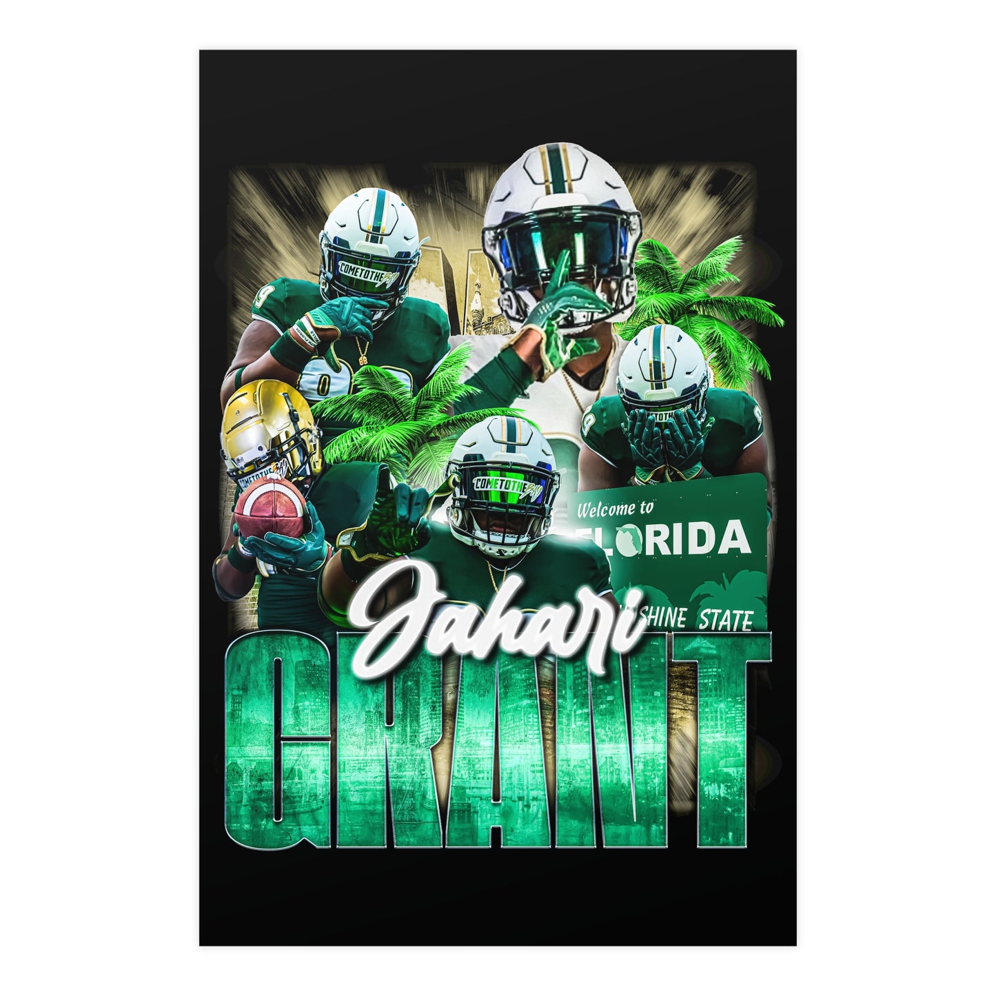 JAHARI GRANT 24"x36" POSTER