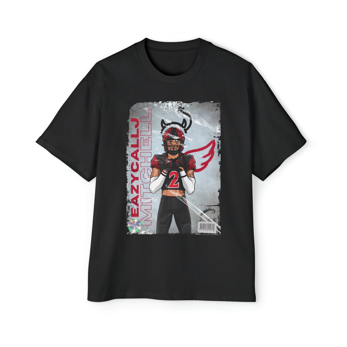 EAZYCALLJ OVERSIZED PREMIUM "ALBUM COVER" TEE