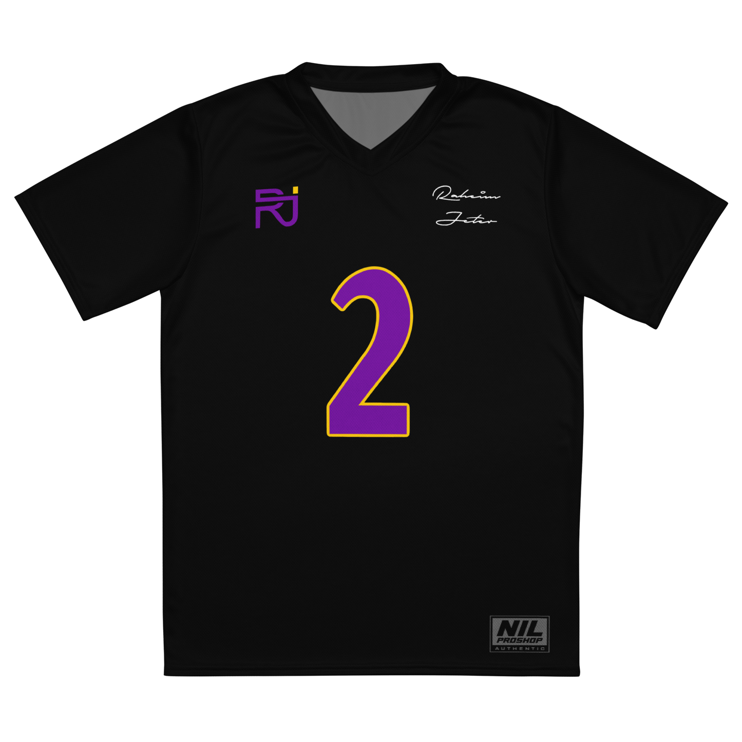 RAHEIM JETER BLK SHIRTSY