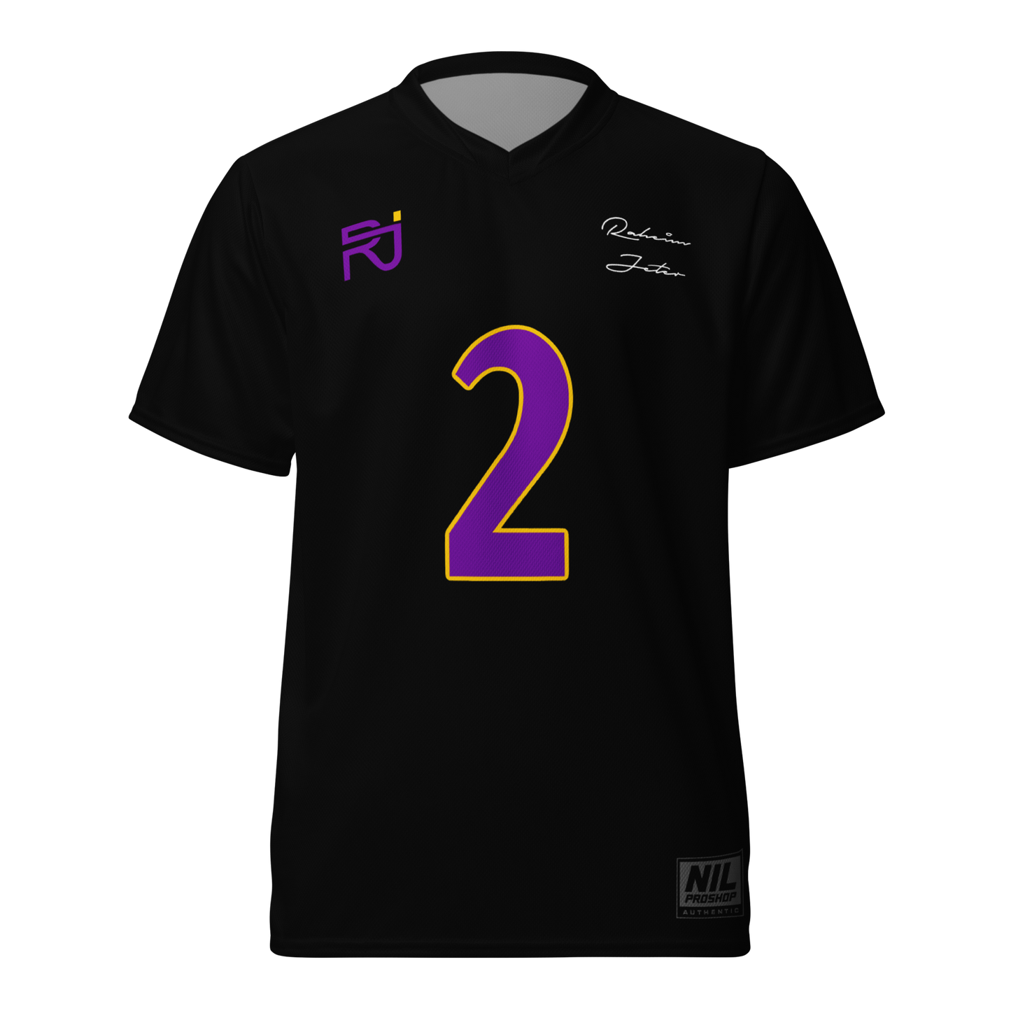 RAHEIM JETER BLK SHIRTSY