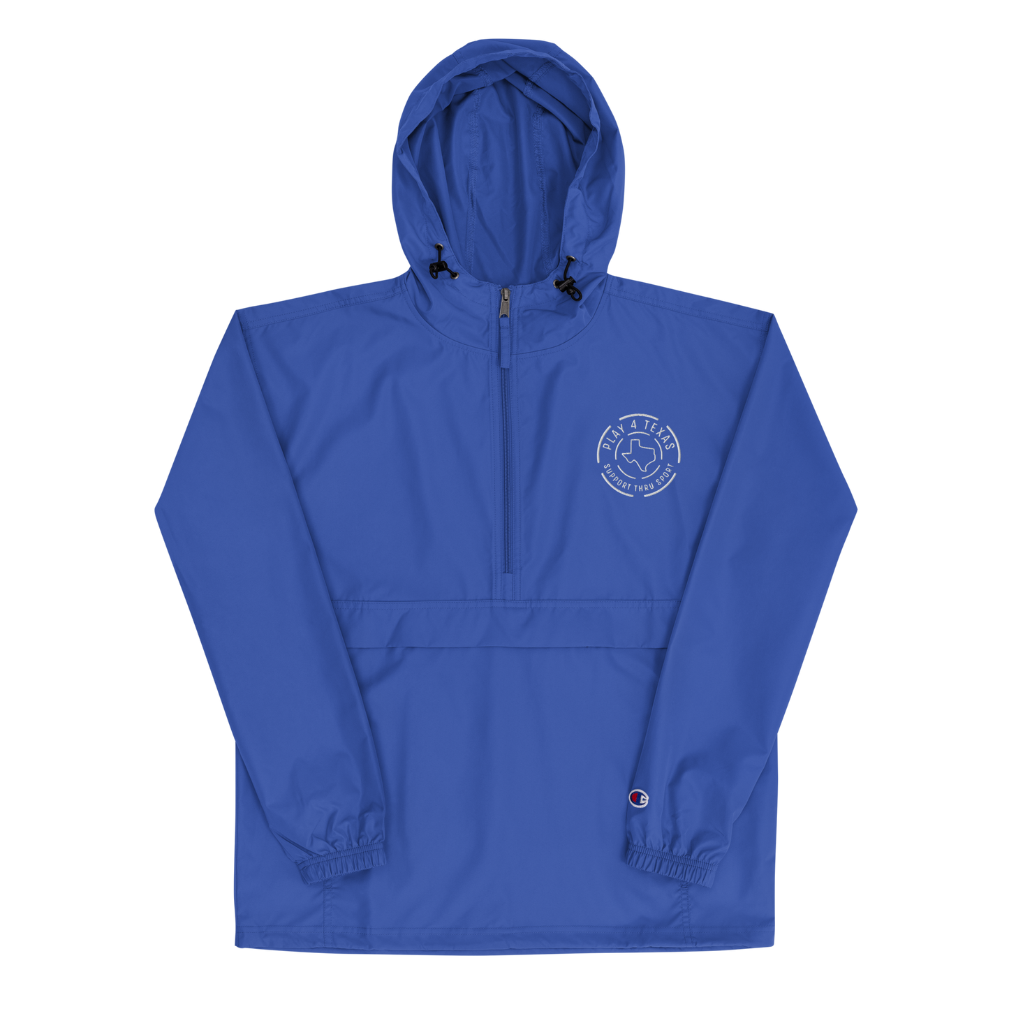 PLAY 4 TEXAS EMBROIDERED CHAMPION JACKET