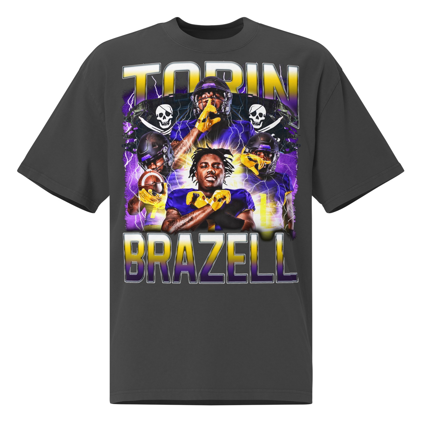 TORIN BRAZELL FADED BLACK VINTAGE TEE