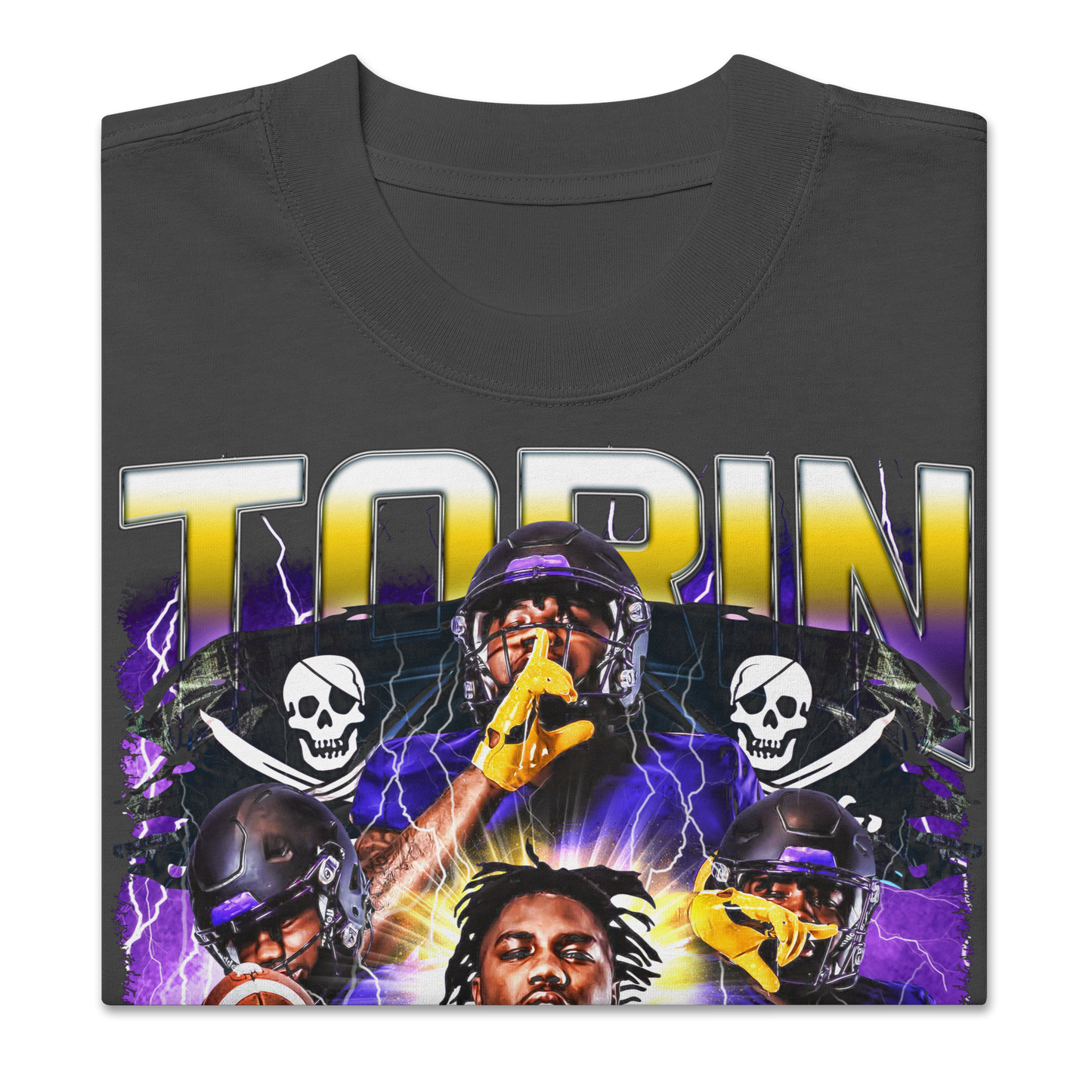 TORIN BRAZELL FADED BLACK VINTAGE TEE