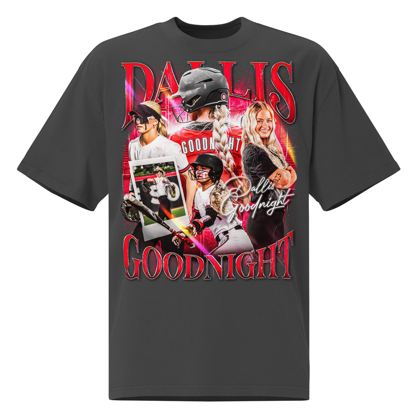 GOODNIGHT FADED BLACK VINTAGE TEE