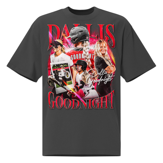 GOODNIGHT FADED BLACK VINTAGE TEE