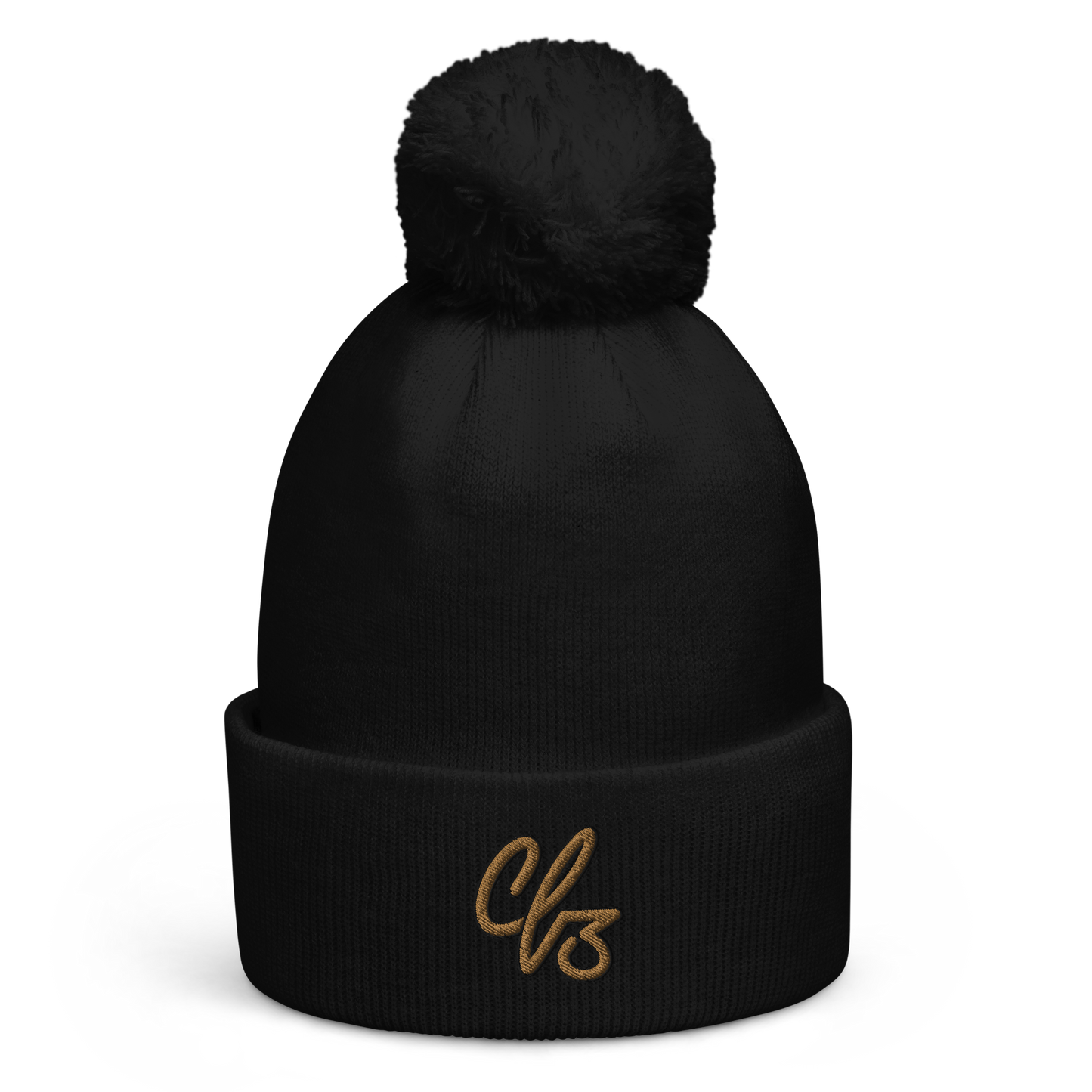 CL3 POM POM CUFFED BEANIE