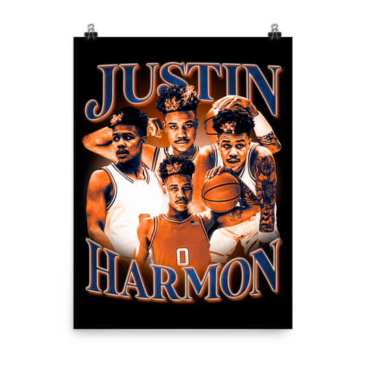 JUSTIN HARMON 18"x24" POSTER