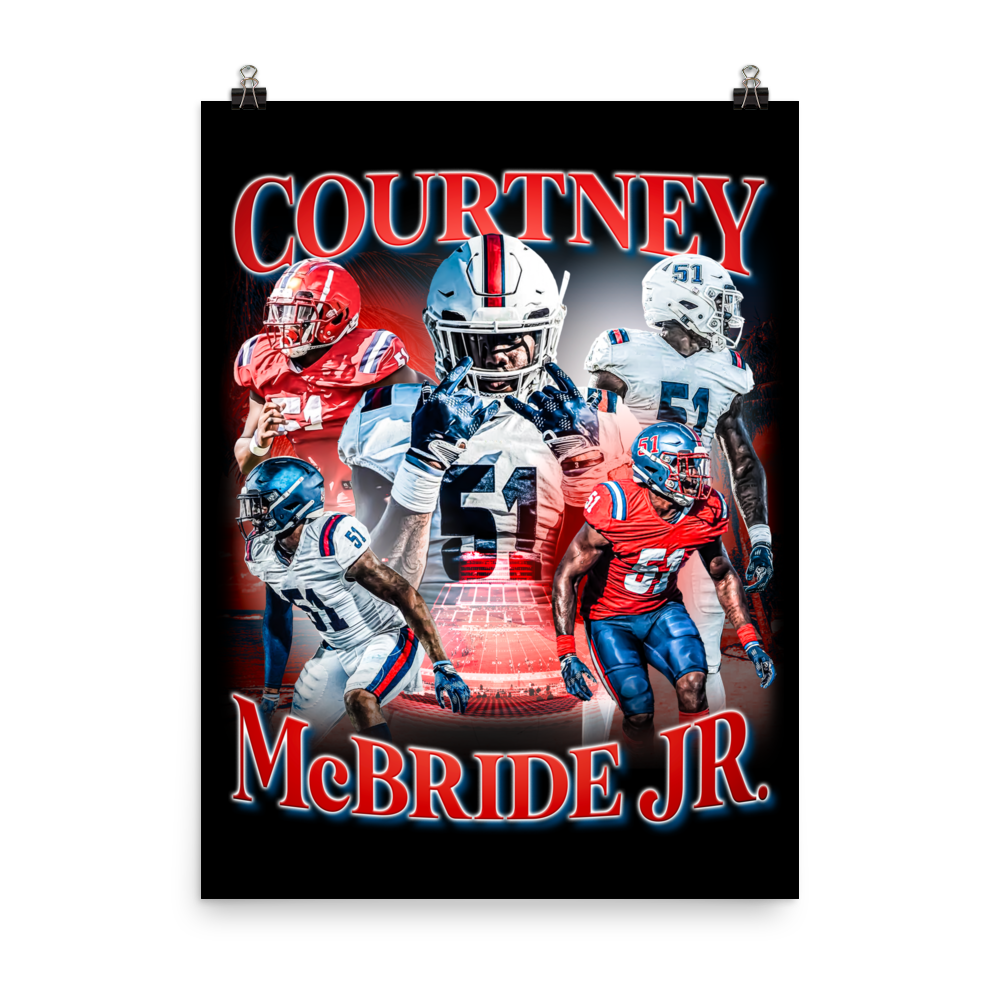 COURTNEY MCBRIDE 18"x24" POSTER