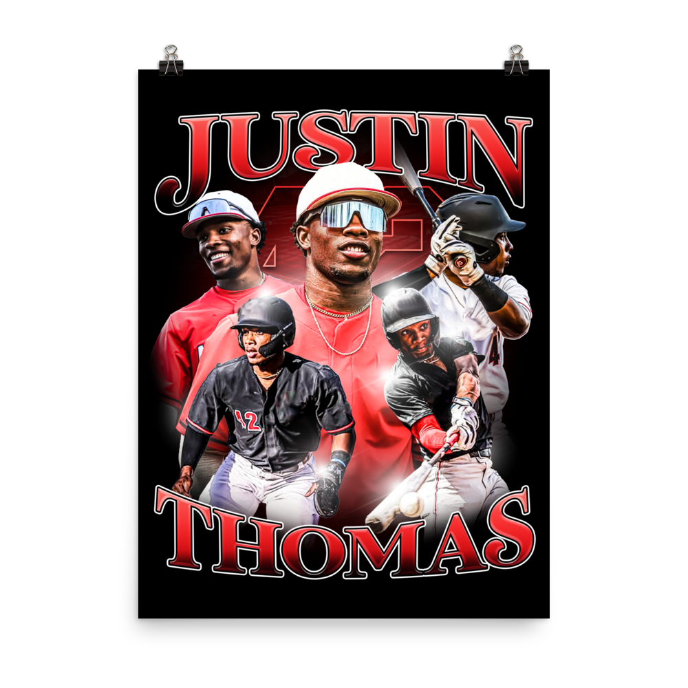 JUSTIN THOMAS 18"x24" POSTER