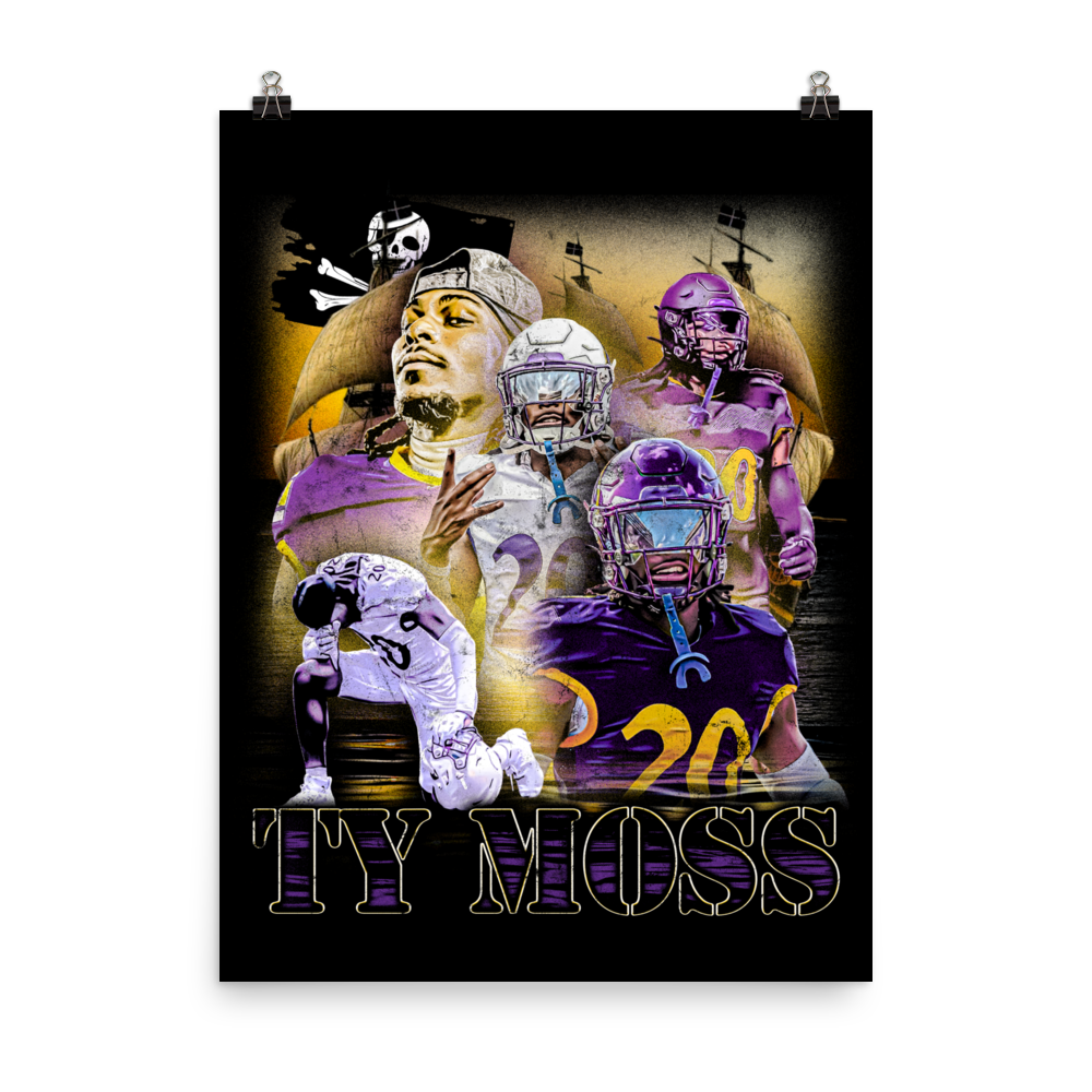 TY MOSS 18"x24" POSTER