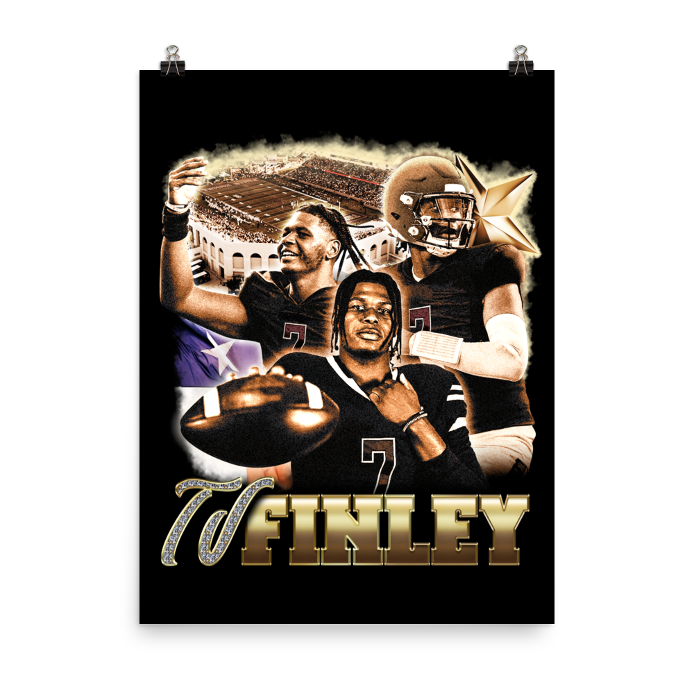 TJ FINLEY 18"x24" POSTER