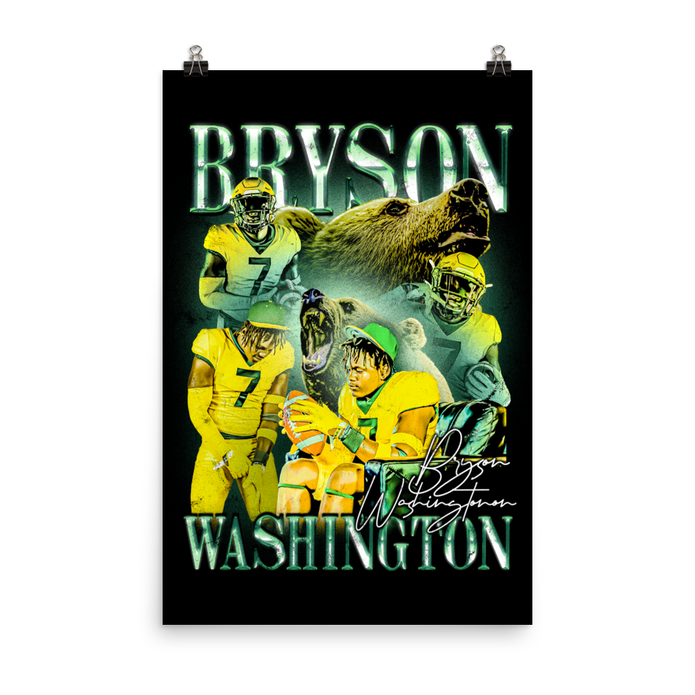 BRYSON 24"x36" POSTER