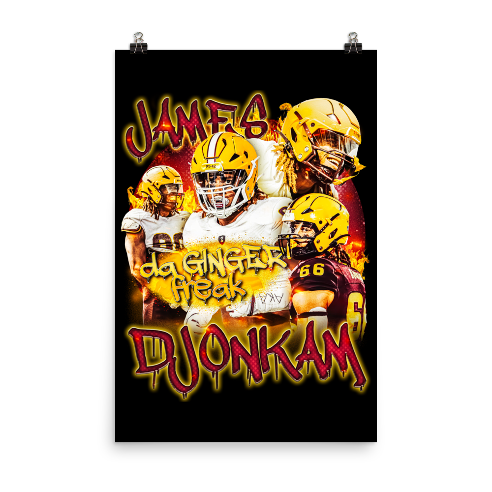 DJONKAM 24"x36" POSTER