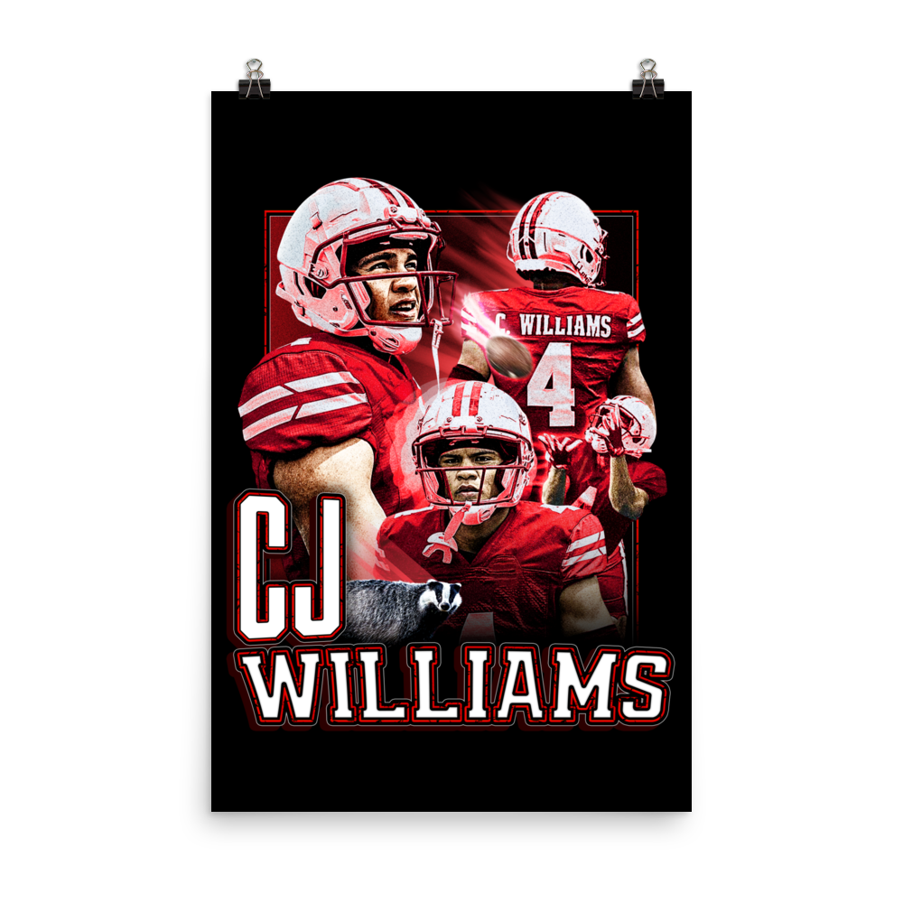 CJ WILLIAMS 24"x36" POSTER