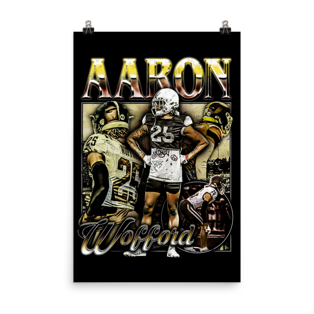 WOFFORD 24"x36" POSTER