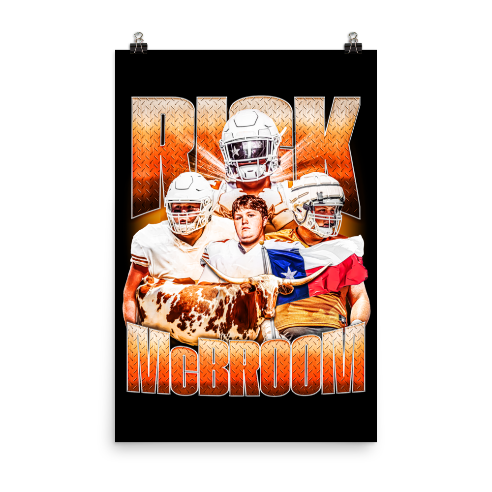 MCBROOM 24"x36" POSTER