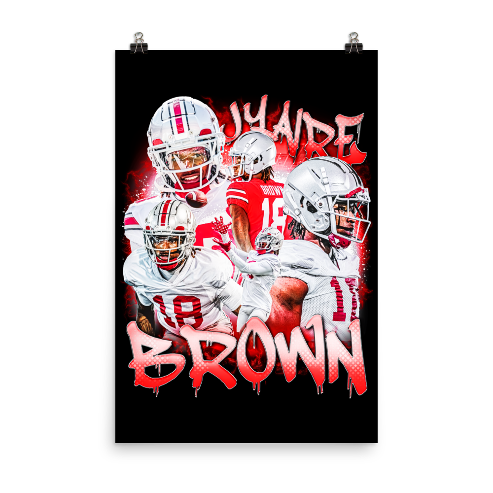 JYAIRE BROWN 24"x36" POSTER