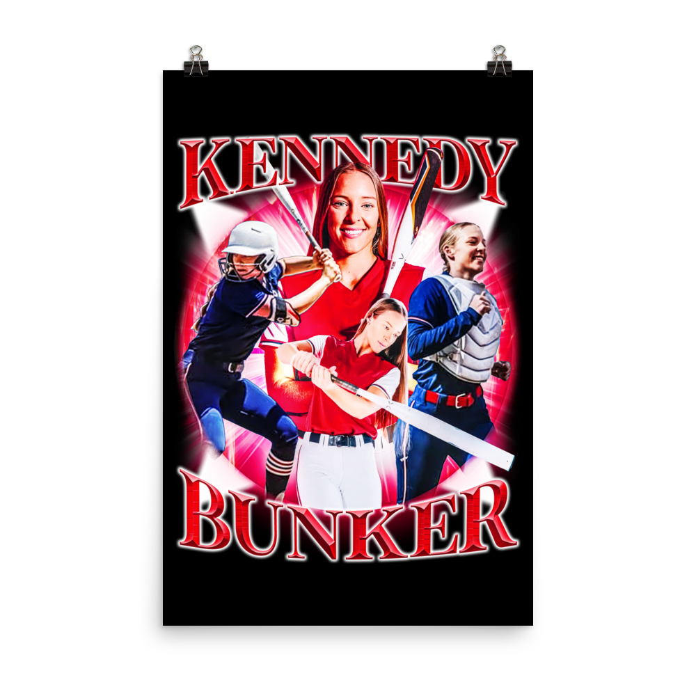 KENNEDY BUNKER 24"x36" POSTER