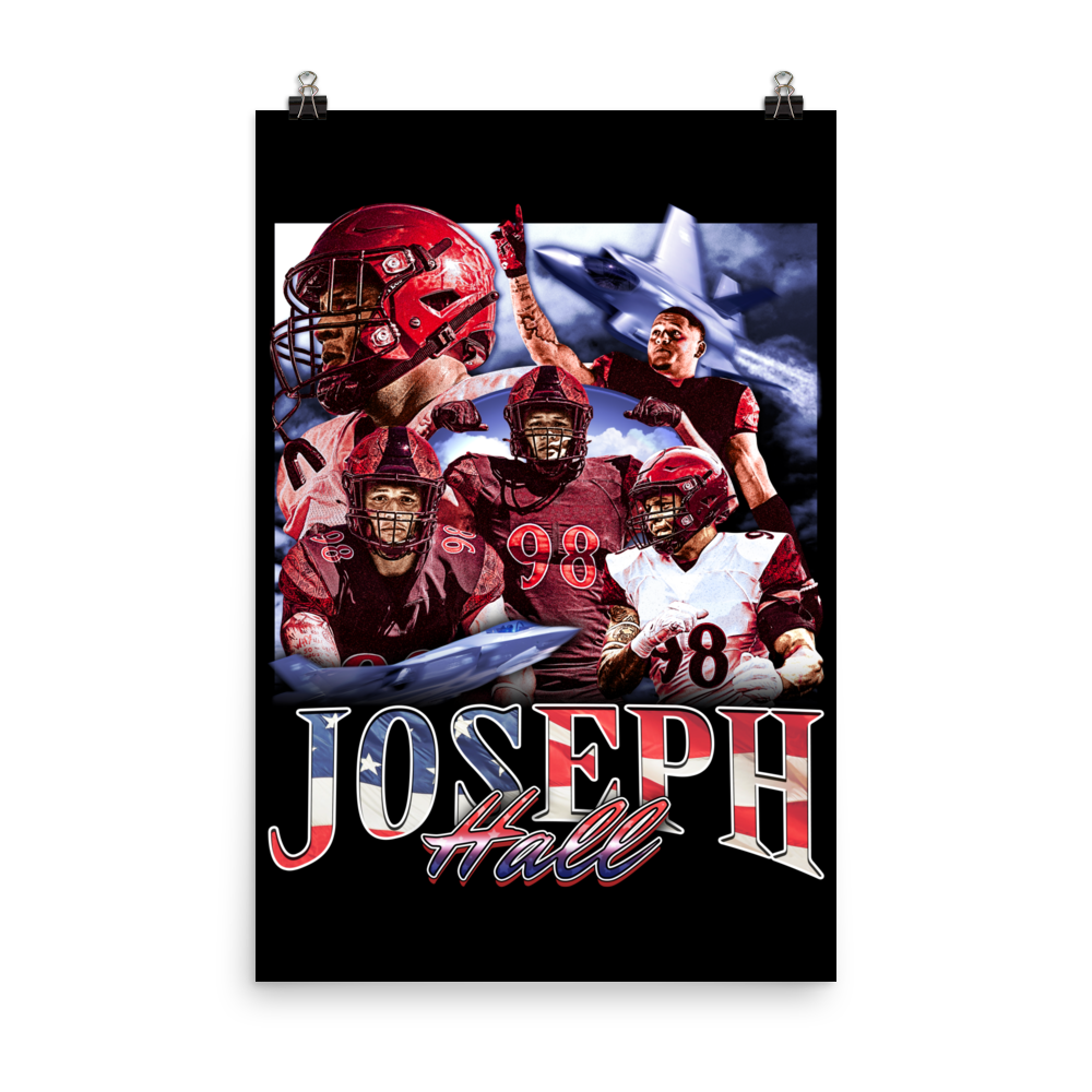 JOSEPH HALL 24"x36" POSTER