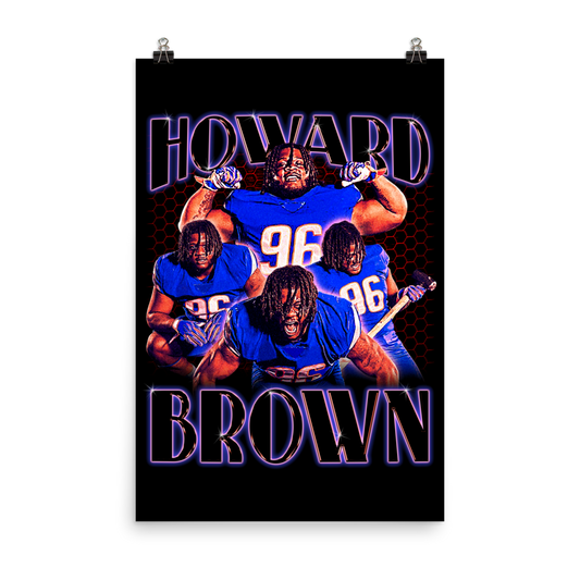 HOWARD BROWN 24"x36" POSTER