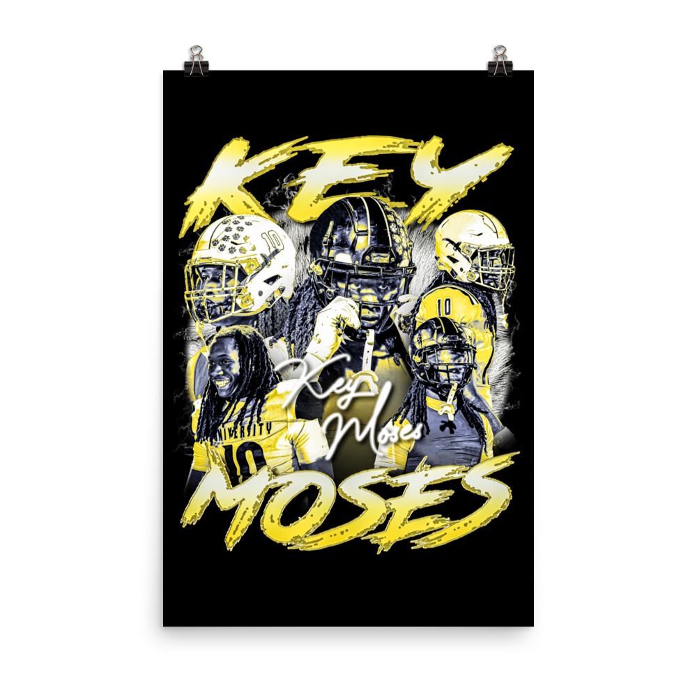 KEY MOSES 24"x36" POSTER