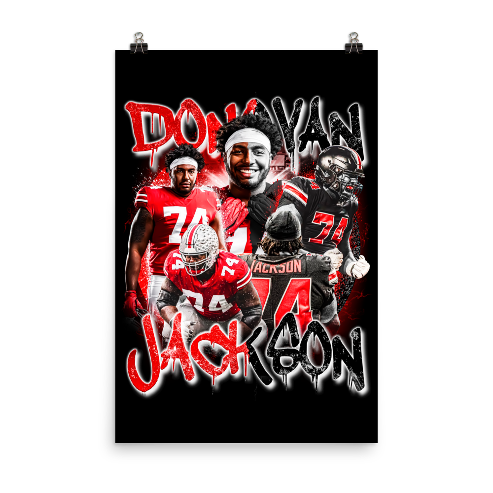 DONOVAN JACKSON 24"x36" POSTER