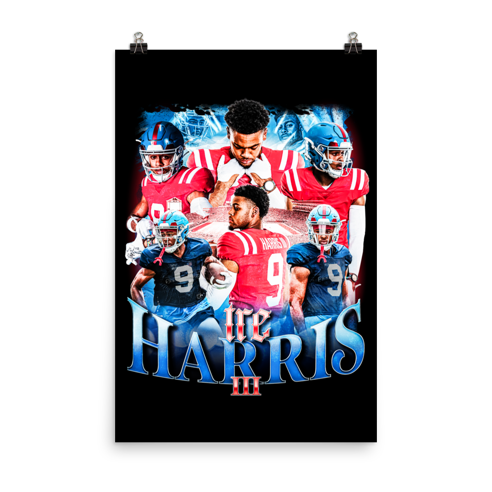 TRE HARRIS 24"x36" POSTER