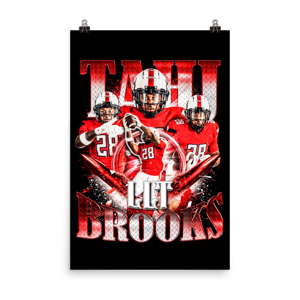 TAHJ BROOKS 24"x36 POSTER